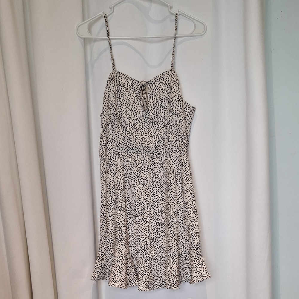 Luck & Trouble Animal Print Sundress Mini Length, Size 10